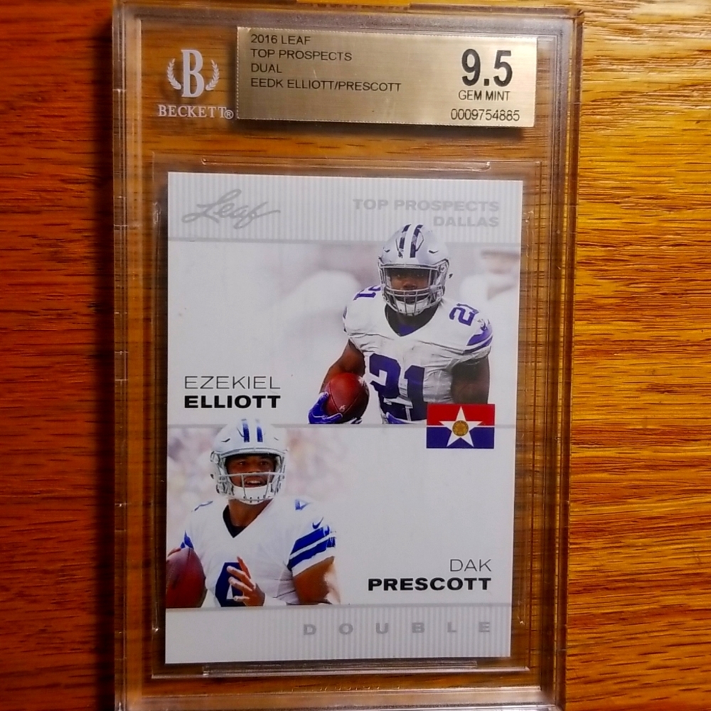 DAK PRESCOTT!EZEKIEL Elliot!! Rookie Graded